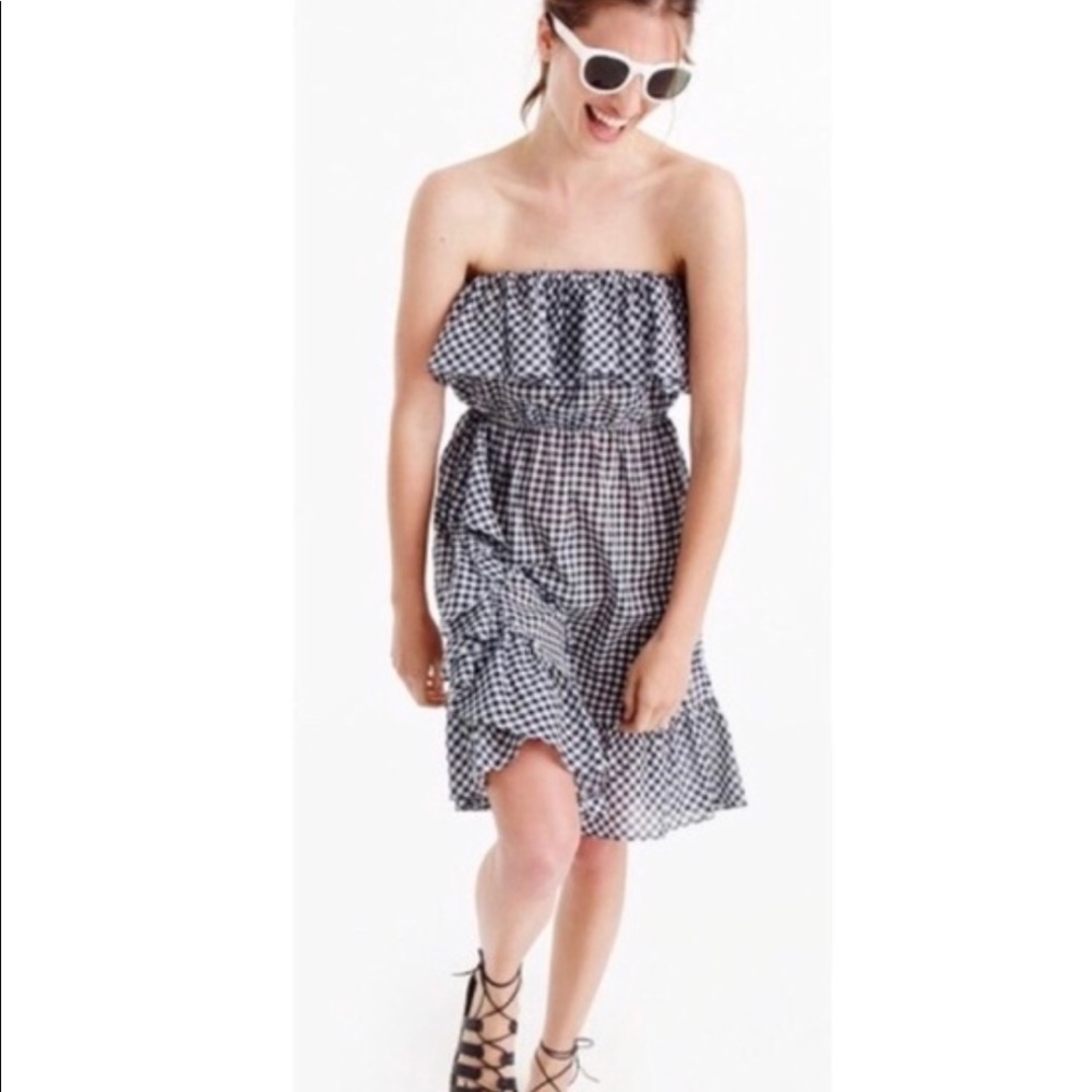 J.Crew Gingham Dress